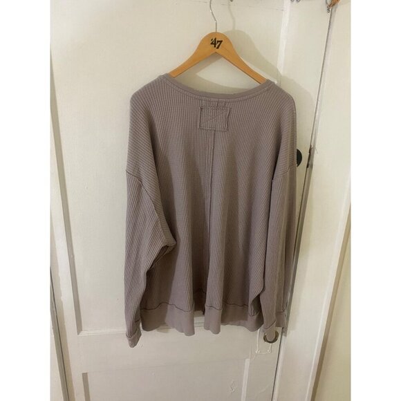 We The Free Women's Thermal Autumn Knit Long Sleeve Sweater - Large - Picture 3 of 13